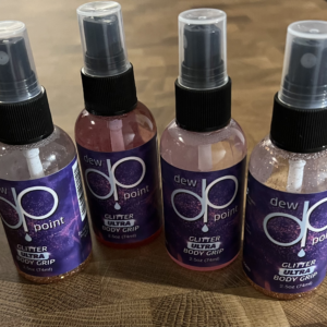 Vier kleuren glitter grip spray Dew Point